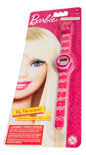 Barbie Digital Watch Bbrj6 Intek Original Reloj Pulsera 1