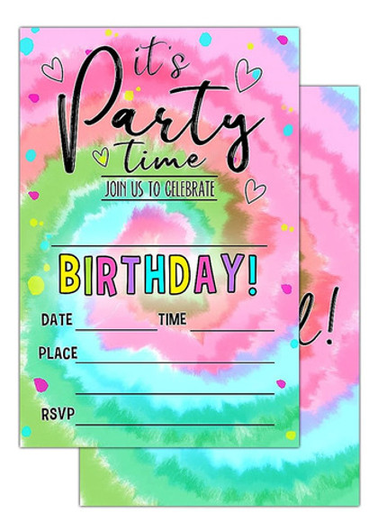 Tarjetas De Invitación A Fiestas De Cumpleaños Para Adolesce 0