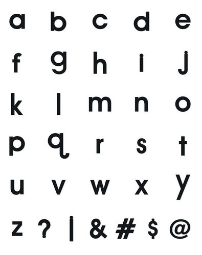 Letras Magnéticas X120 - Letras Magnéticas X120 0