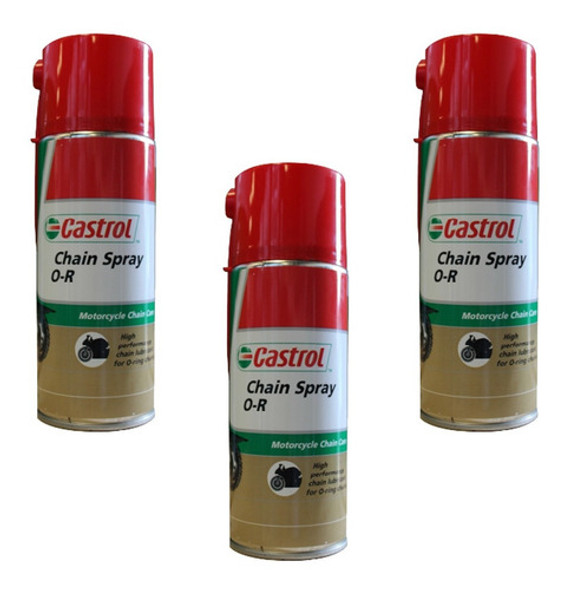 Castrol Chain Spray O-r Lubricante Cadena 1 Castrol Chain Spray O-r Lubricante Cadena 1