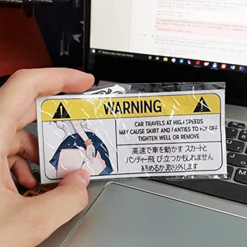 Earlfamily 5.1'' Calcomanía Divertida Para Auto Para Bragas 1