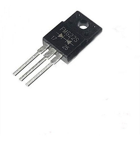 Fmg22s Diodo Doble Catodo Comun Ultra Rapido 200v 10a To200f 0
