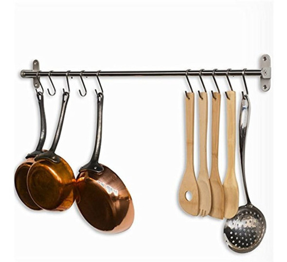 Wallniture Lyon Gourmet Cocina Pared Montaje Carril Y 10 Gan 0