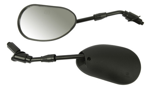 Juego Espejo Yamaha T105 Crypton Rosca Izq Der Wstandard 0