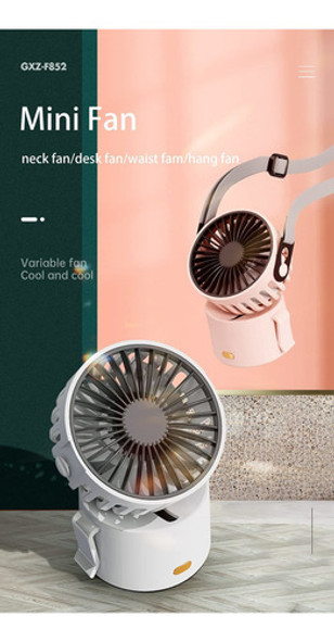 Amadething Ventilador De Cuello Portátil, Ventilador De Es. 1