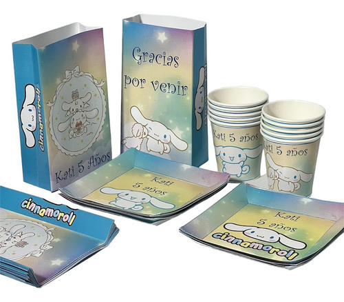 Cotillón Infantil Personalizado Premium X 10 Cinnamoroll 0