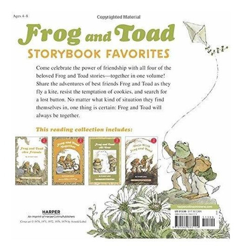 Book : Frog And Toad Storybook Favorites Includes 4 Stories 1