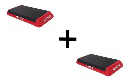 2 Step Mir Fitness Goma Antideslizante Plataforma 75x37x10 + 1