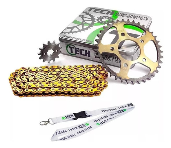 Kit Transmision Twister 250 37/13 Tech Mk Motos #02 0