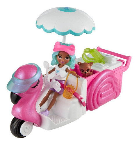 Polly Pocket Carrito Flamingo - Mosca 1