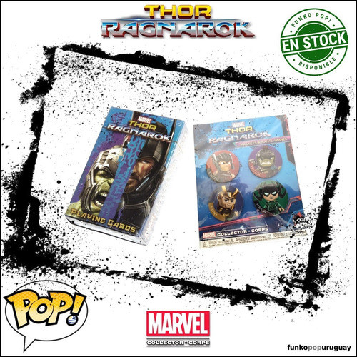 Mazo De Cartas | Thor Hulk Loki Hela | Funko Pop! | Marvel 1