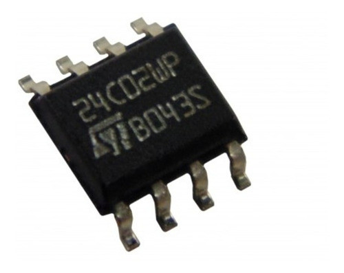 Kit X4 Memoria 24c02 Smd Soic-8 Eeprom Ecu 25c02 24w02 0