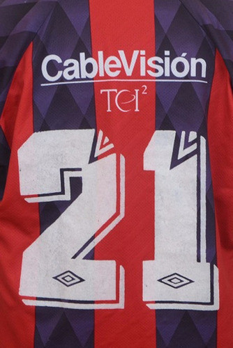 Estampado Numero San Lorenzo Umbro 1997 1998 0