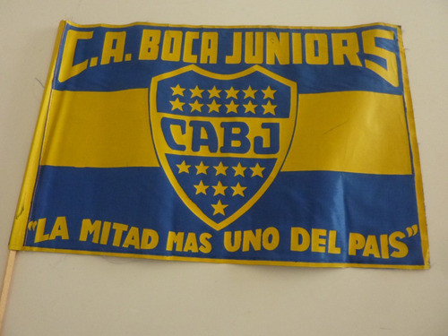 Antigua Bandera De Boca Juniors Modelo 3 1