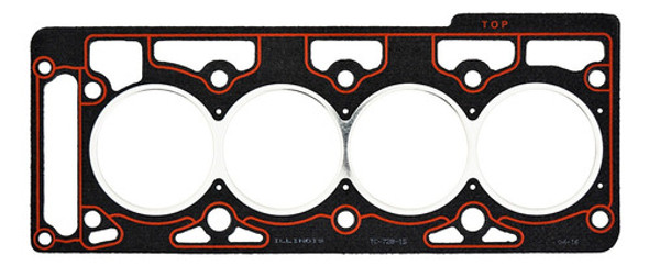Junta Tapa Cilindro Illinois P/ Ford Fiesta 99/. Zetec Rocam 0
