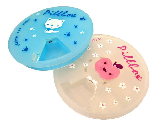 Pastillero Organizador Infantil Semanal Promo X12 Unidades 0