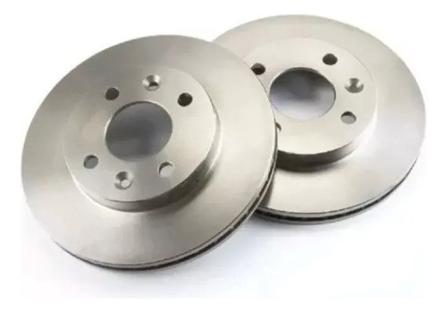 Kit X2 Disco Freno Delantero Ventilado Renault Logan 2007/ 0