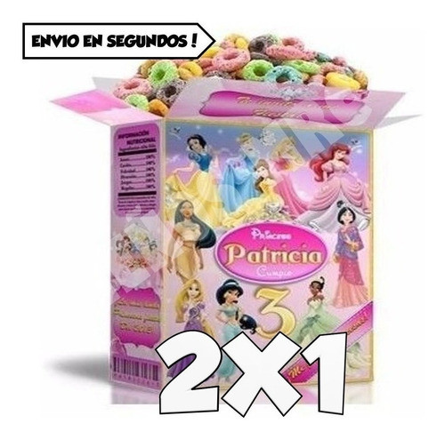 Mega Kit Imprimible Princesas Disney 100% Editable Niñas 2x1 1