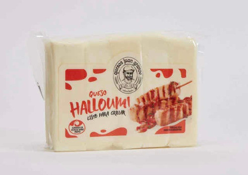 Queso Halloumi Pack350gr Juan Grande Sin Tacc (5 Bastones) 1