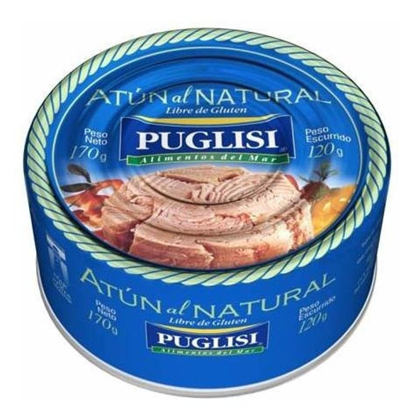 Pack X 6 Unid. Atun  Natural  170 Gr Puglisi Pescaderia 0