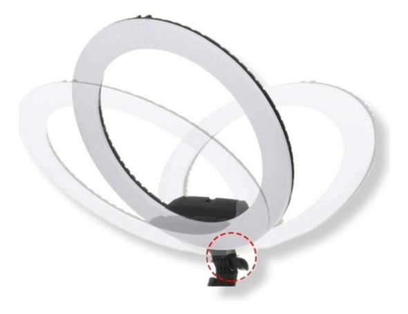 Aro De Luz Led 30cm  Diametro Con Tripode Y Tres Soportes 0