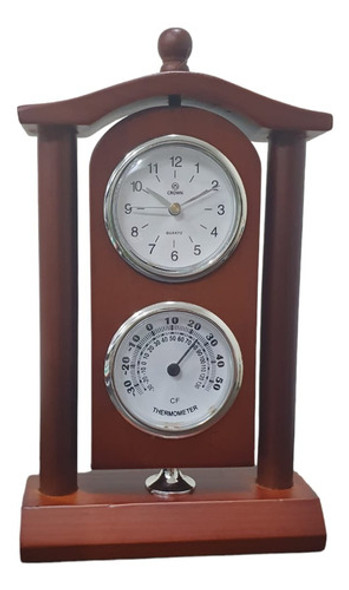 Set Doble Reloj Giratorio Con Termometro Y Fotos 0 Set Doble Reloj Giratorio Con Termometro Y Fotos 0