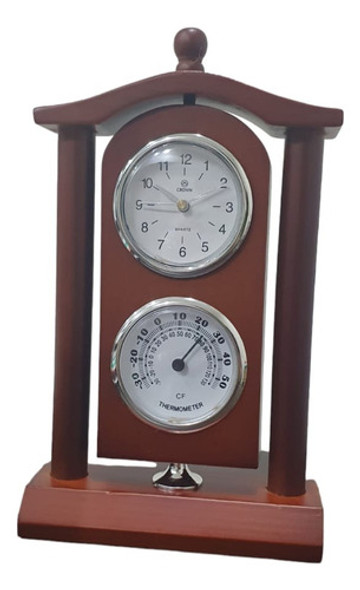 Set Doble Reloj Giratorio Con Termometro Y Fotos 1 Set Doble Reloj Giratorio Con Termometro Y Fotos 1