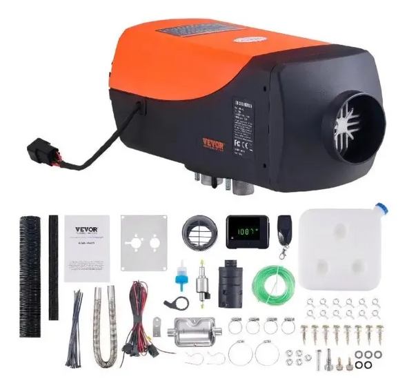 VEVOR Diesel Heater Kit 8 kW – Diesel Heating System for Motorhome, Car, Truck, or Boat (12/24V)