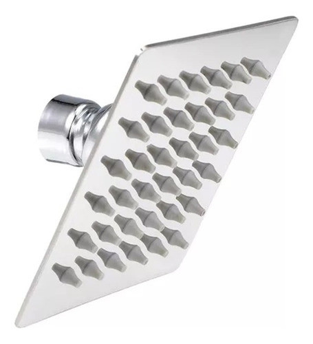 Flor De Ducha Cuadrada 10x10 Acero Inoxidable 0