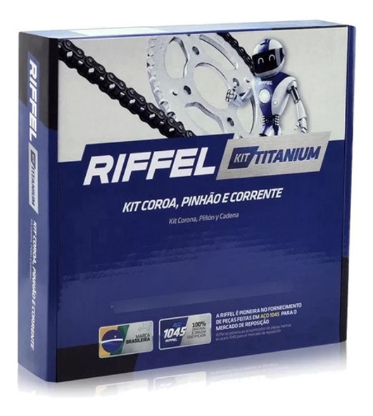 Kit Transmision Riffel Honda Cg 150 Titan ! Wagner Motos! 0