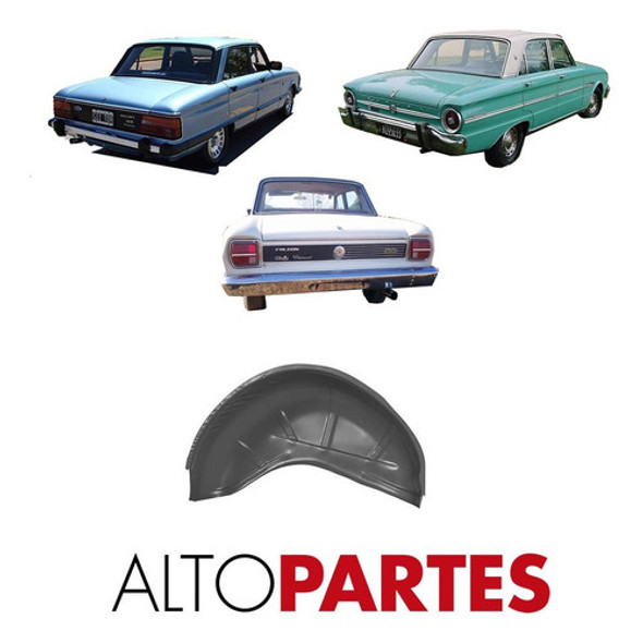 Pasarrueda Trasero Interior Ford Falcon Derecho 1