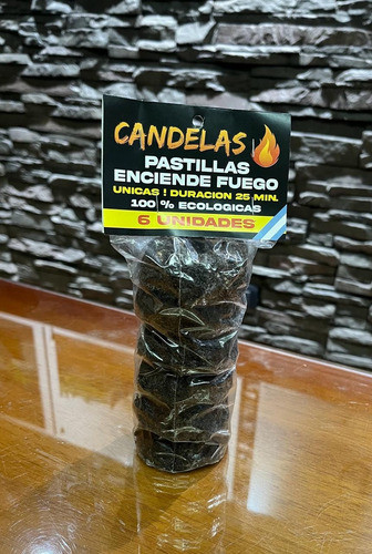 Pastilla Iniciadora De Fuego Para Asado X 6uni. 1