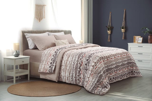 Juego De Sábanas 2 1/2 Plazas Jean Cartier Diseño Kaitos 1