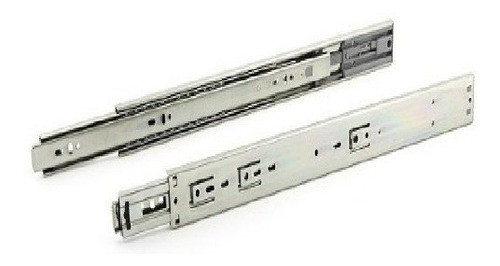 Correderas Telescópicas Sin Freno  55cm  45mm Herrajes Delta 0