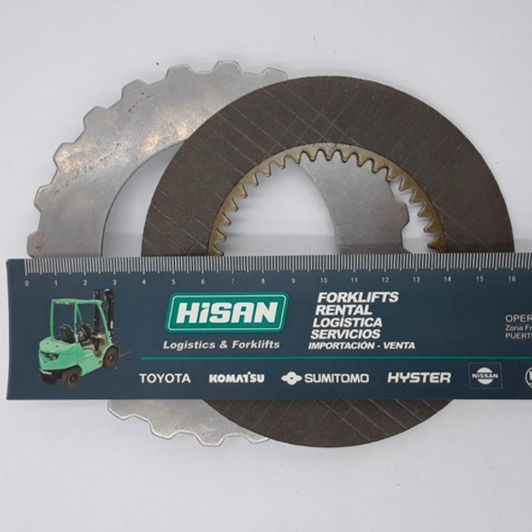 Discos Transmisión Lisos Caja Autoelevador Cat - Mitsubishi 1