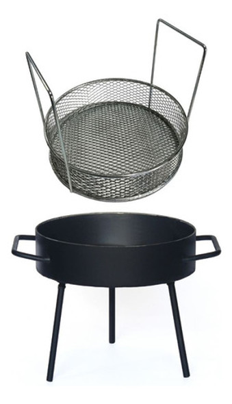 Canasto Freidor Disco De Arado Cesto De 23cm Ø Redondo Olla 1 Canasto Freidor Disco De Arado Cesto De 23cm Ø Redondo Olla 1