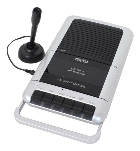 Reproductor De Cassette Con Parlante Y Microfono 0
