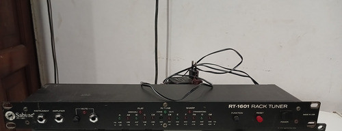 Sintonizador De Instrumentos De Rack Sabine Rt-1601 1