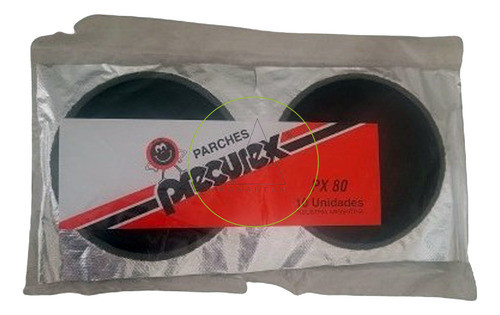 Parche Px-100 Redondo Moto, Auto, Camioneta Y Camión 1
