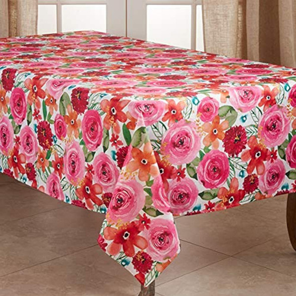 Saro Lifestyle Colección Sara B Mantel Floral De Santa Mónic 0