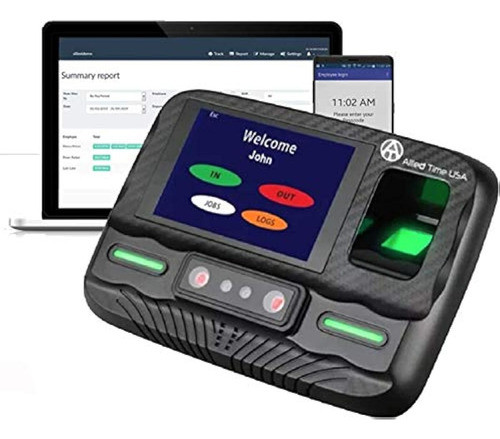 Reloj Biométrico De Tiempo Para Empleados Con 0