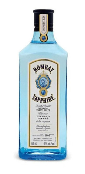 Combo Gin Tanqueray Sevilla 700ml + Bombay Sapphire 750ml 1