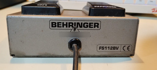 Pedal Behringer Fs112bv Footswitch 1