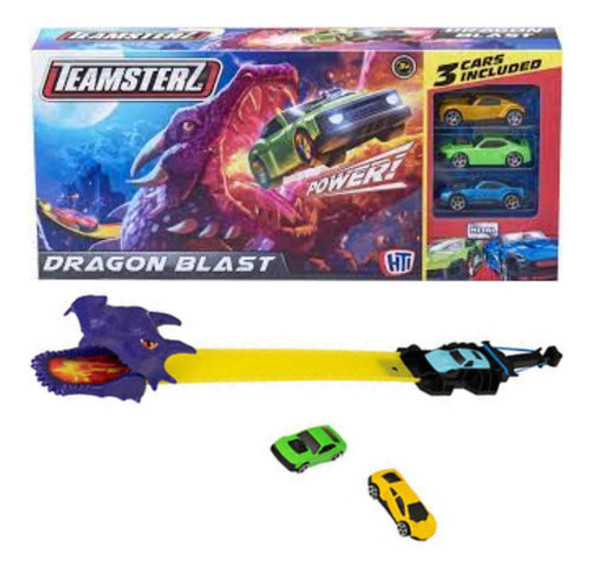 Pista De Autos Teamsterz Dragon Blast  Wabro 4143 0