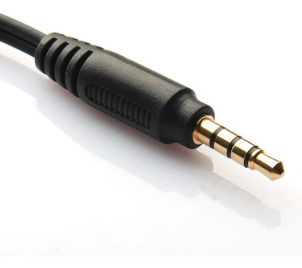 Cable Divisor Mic Auricular Adaptador Audio Celular Mando Pc 1