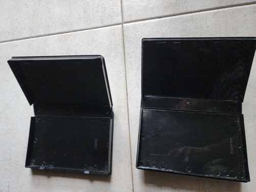 2 Cajas Tapas Para Video Cassette Vhs 1