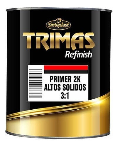 Primer 2k Blanco Hs + Catalizador Trimas Refinish 0