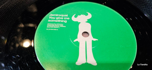 Jamiroquai You Give Me Something (the Mixes) Vinilo Promo Uk 0