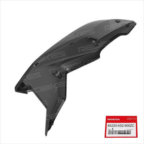 Cacha Tanque Honda Cb 125 Twister Original Derecha Negra P1 1