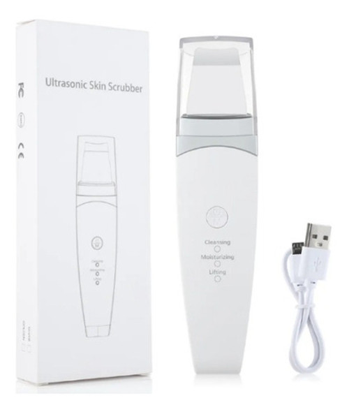 Espátula Facial Ultrasónica Portátil Recargable Limpieza Pro 0 Espátula Facial Ultrasónica Portátil Recargable Limpieza Pro 0